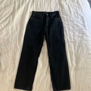 Aritzia denim forum Joni high rise loose- excellent condition- size 28